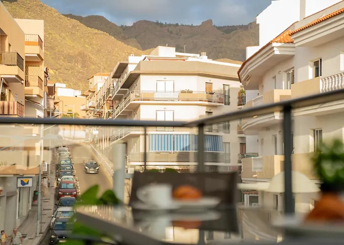 شقة The Korner, Adeje Renovated Flat *