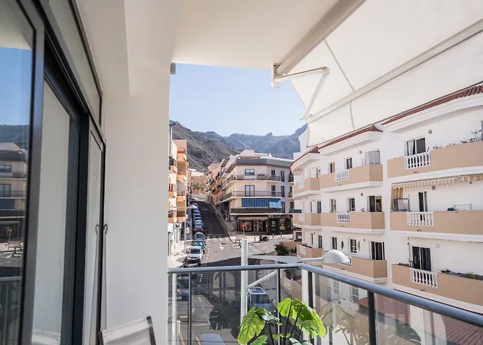 شقة The Korner, Adeje Renovated Flat *